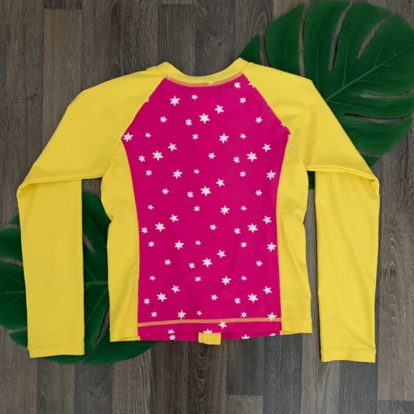 Hanna Andersson Full Zip Rashguard (Size 10) - Picture 3 of 4